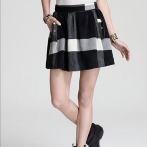 Free people plaid skirt Sz 8